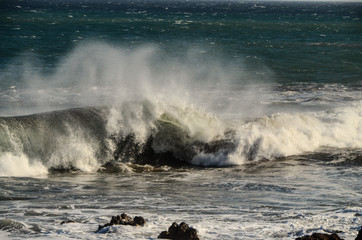 View of Storm Seascape
