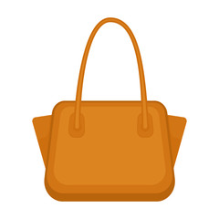 Bag vector icon.Cartoon vector icon isolated on white background bag.