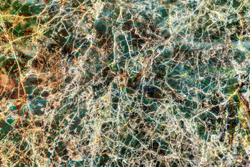 Green marble textured background