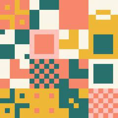 Geometric Abstract Vector Elements Design