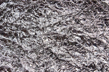 Silver aluminum foil, texture, background