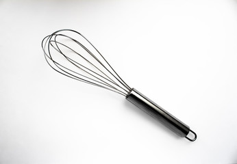 Whisk on white background