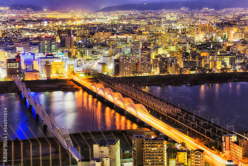 Poster JP Osaka skydeck rvr rail bridges