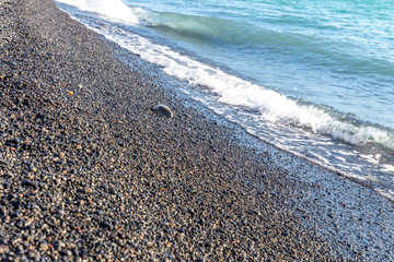 Alakol lake. It is a healing lake in Kazakhstan. Akshi and Kotkuma resorts, Almaty region, Kazakhstan Republic.