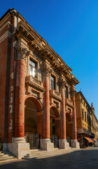 The palazzo del Capitaniato also known as loggia del Capitanio, Vicenza, Italy. UNESCO World...