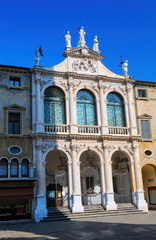 Fototapeta na wymiar Church of San Vincenzo in Palazzo del Monte di Pieta, Vicenza, Italy