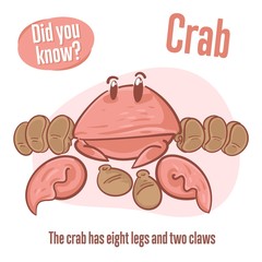Interesting facts about crab. Did you know?