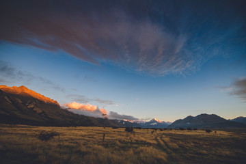 Sunrise, Mt. Cook National Park, New Zealand