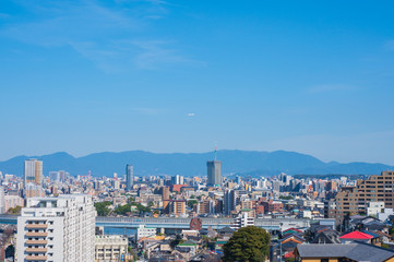 福岡市愛宕神社からの眺望