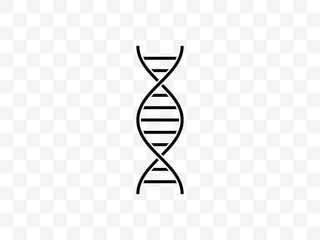 Chromosome, dna, genetic icon. Vector illustration, flat design.
