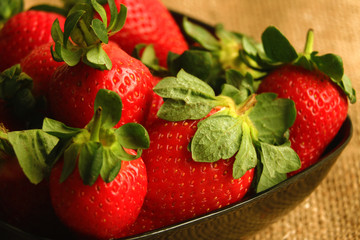 Strawberries Close up