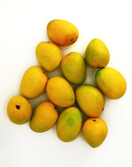 Alphonso Mangoes top angle