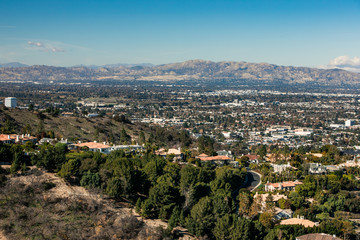 Fototapeta na wymiar aerial view of the city. California. LA. Los Angeles. 
