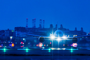 夜間飛行【福岡空港】