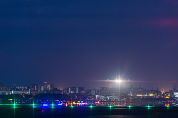 夜間飛行【福岡空港】