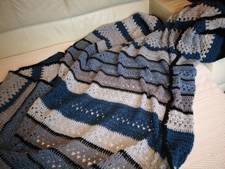 plaid, knitting, needlework, gray, blue, marine6