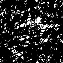 Seamless grunge background. Black and white grunge texture. Monochrome abstract template