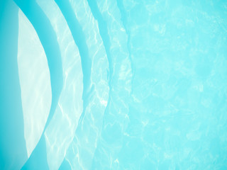 Swimming pool view from above