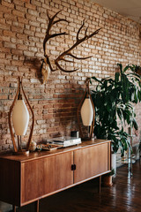 Rustic decoration house interior