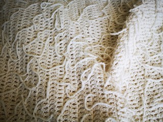 plaid, knitting, needlework, white12