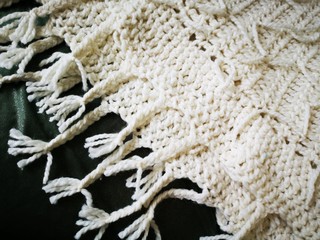 plaid, knitting, needlework, white14