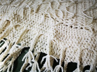 plaid, knitting, needlework, white,6