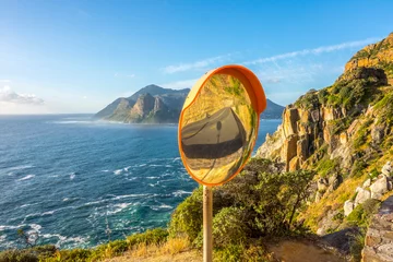 Foto auf Leinwand Chapman´s Peak Drive, South Africa Küstenstraße von Hout Bay nach Noordhoek auf der Kap-Halbinsel südlich von Kapstadt © Detlev Wischerhoff