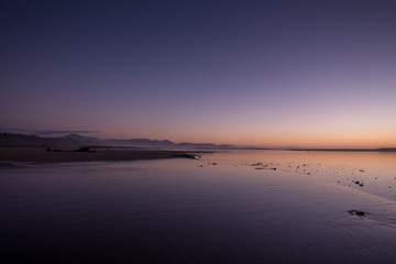 Sunset in Karamea, West Coast, New Zealand