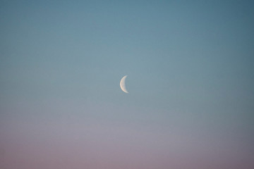 Crescent moon