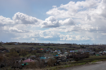 Picturesque places of the Russian hinterland in the central part.