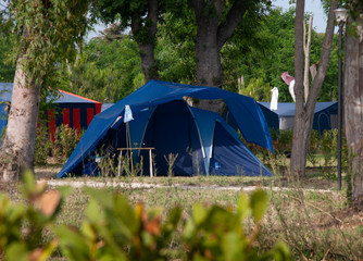 camping, campeggio