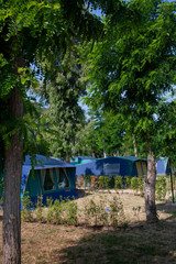 camping, campeggio