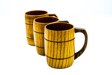 Wooden mug