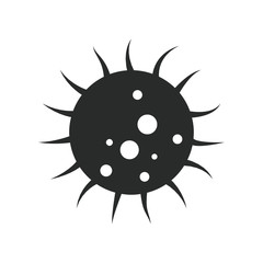 corona virus, 
bacteria icon vector deign illustration