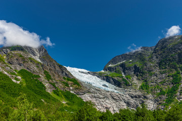 Fototapeta premium Bøyabreeen Gletscher in Norwegen, Scandinavien