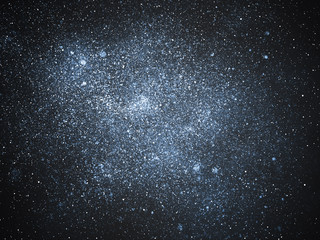 Night sky with stars as background