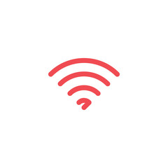 Wifi icon design template vector isolated illustration