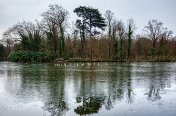 Lake at Bois de Vincennes
