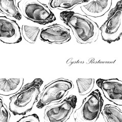 Template for oyster restaurant
