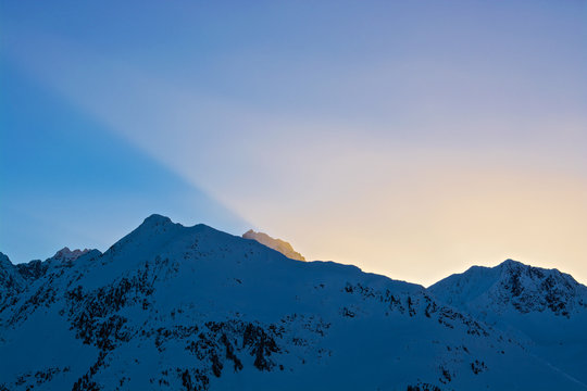 Low Angle View Of Mountains Against Sky © christian fischer/EyeEm