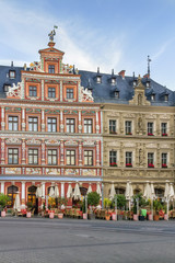 Fischmarkt square, Erfurt, Germany