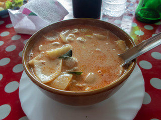soup with chicken