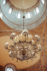 Church accessories for conducting the sacrament of baptism