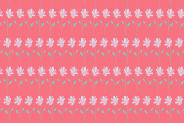 Floral repeating pattern. Summer floral background.