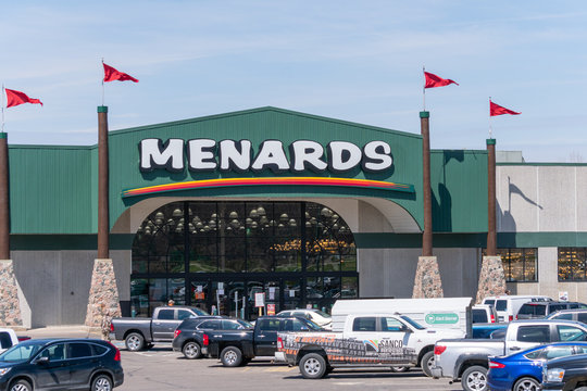 Menards Retail Store Exterior and Trademark Logo