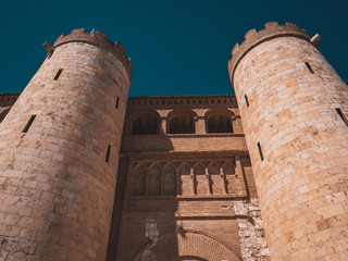 Palacio de la Aljafería in Zaragoza, Spain