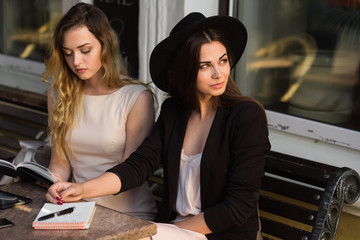 A person sitting at a desk. High quality photo