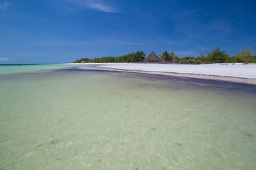 Zanzibar, landscape sea, white sand