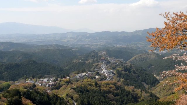 Vue au Mont Yoshino