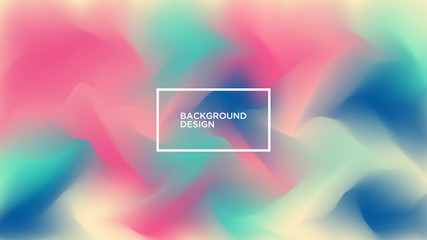 COLORFUL GRADIENT LIQUID BACKGROUND WALLPAPER DESIGN VECOTR